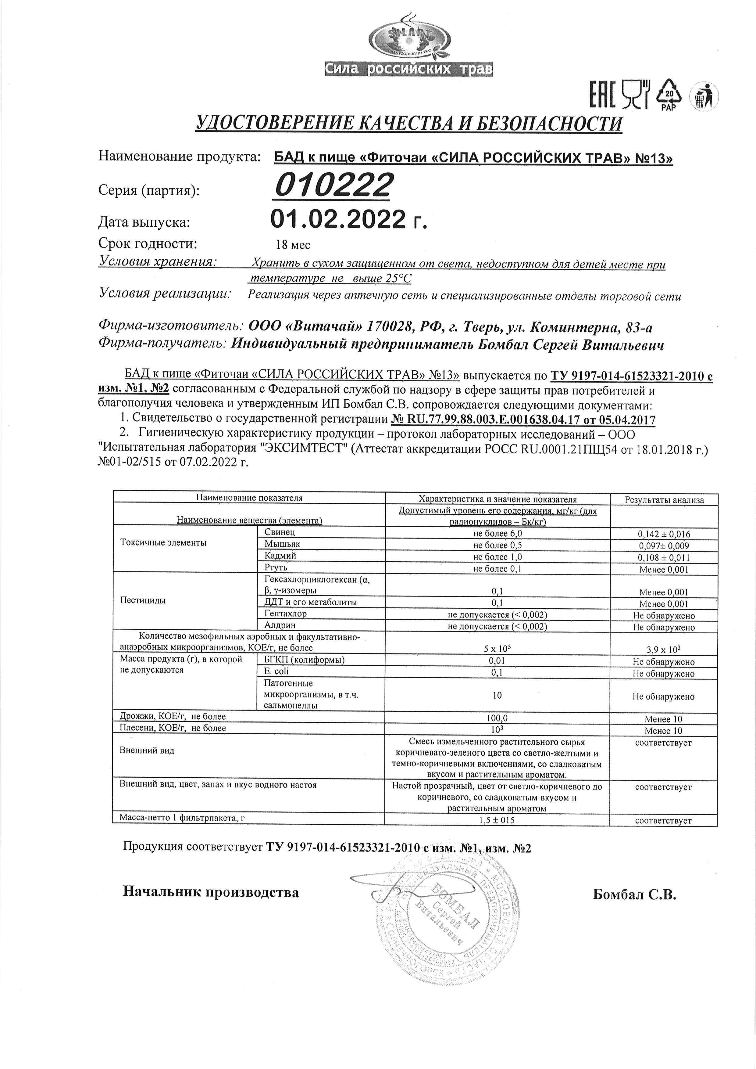 Паспорт №022022